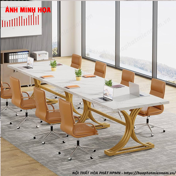 Tầm quan trọng của bàn họp trong không gian văn phòng