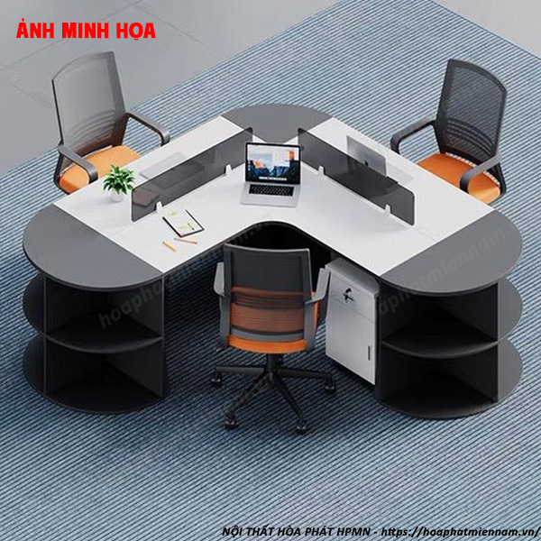 Lợi Ích Khi Sử Dụng Bàn Làm Việc Ba Người Trong Văn Phòng