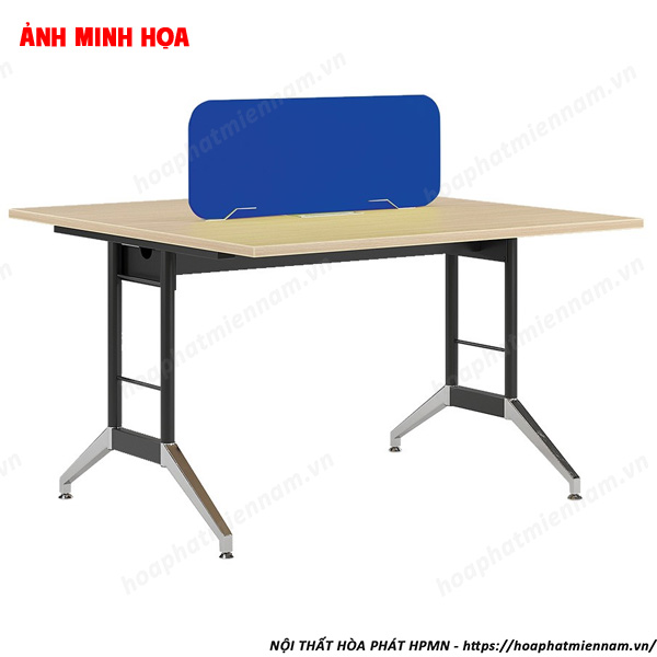 Bàn làm việc có vách ngăn bọc nỉ LEMD01-2C12