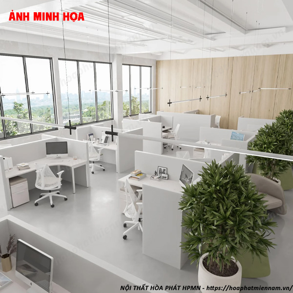 Tiêu Chuẩn Chọn Bàn Làm Việc Không Gian Mở Đẹp, Đa Dụng