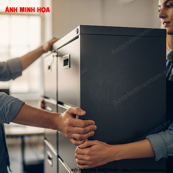 Làm sao để di chuyển tủ sắt nặng?