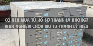Có nên mua tủ hồ sơ thanh lý không? kinh nghiệm chọn mu tủ thanh lý hiệu quả