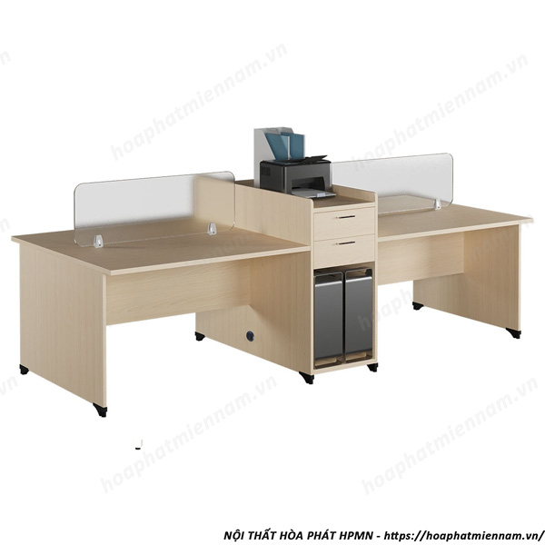 Bàn Module 4 chỗ có khay để tài liệu ATMD02