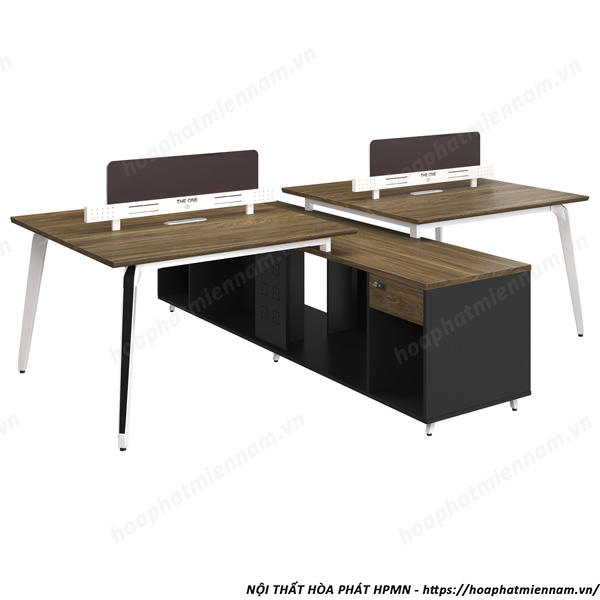 Cụm bàn làm việc hiện đại 4 chỗ STMD02-4C16