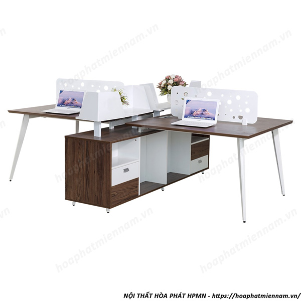 Cụm bàn chân sắt 4 chỗ hộc liền LUXMD03C10
