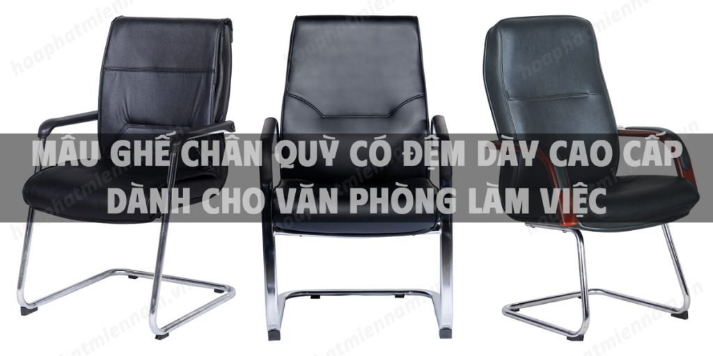 Mẫu ghế chân quỳ có đệm dày cao cấp dành cho văn phòng làm việc