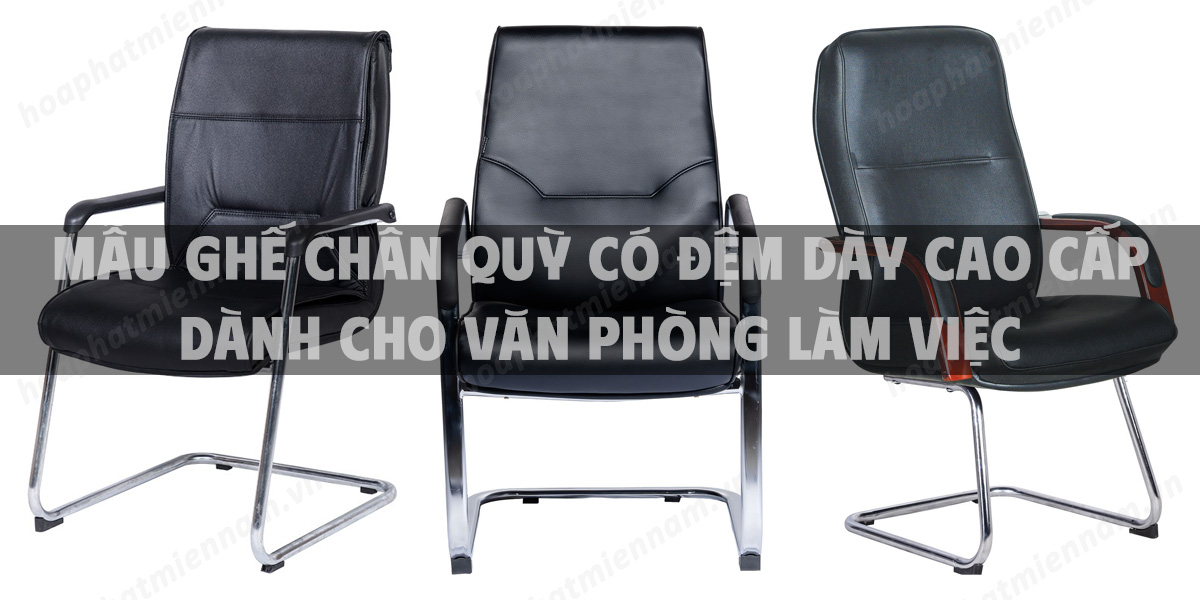 Mẫu ghế chân quỳ có đệm dày cao cấp dành cho văn phòng làm việc