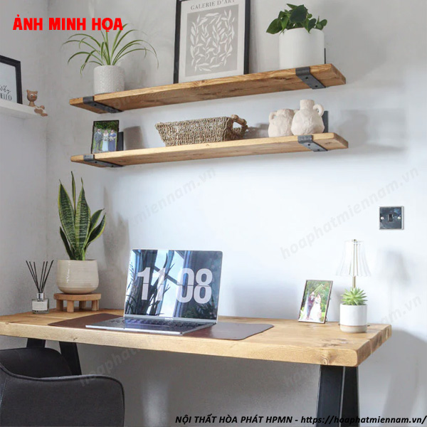 Lợi Ích Của Kệ Đựng Hồ Sơ Gỗ Treo Tường Trong Góc Làm Việc Tại Nhà