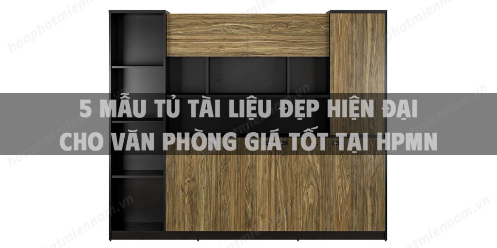 5 Mẫu tủ tài liệu đẹp hiện đại cho văn phòng giá tốt tại HPMN