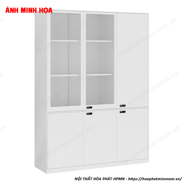 Tủ Sắt 3 Buồng 6 Cánh Khóa Mã Hiện Đại TU09K5S