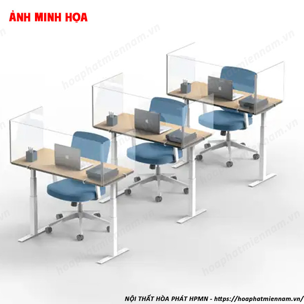 Ứng Dụng của Tấm Chắn Bàn Làm Việc Trong Suốt Trong Văn Phòng