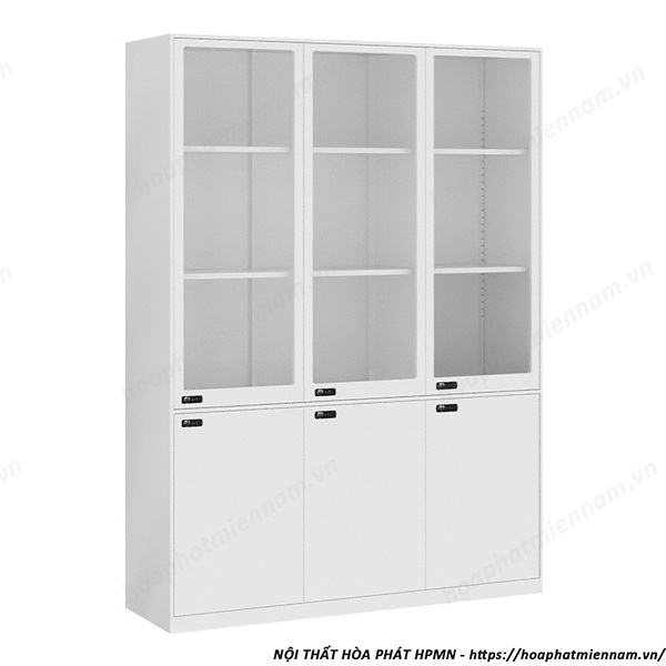 Tủ Sắt Văn Phòng 6 Khoang Cánh Mở Khóa Riêng TU09K7S