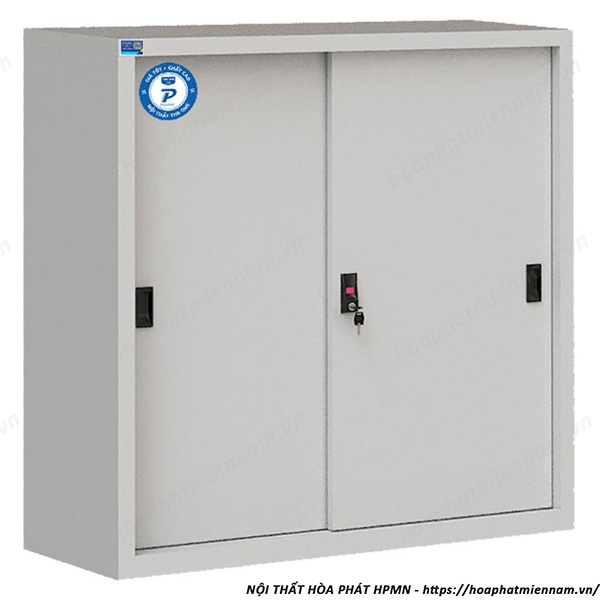 Tủ Sắt Thấp Cánh Trượt TU118SP