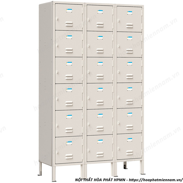 Tủ Locker 18 Khoang Cánh Mở TU996-3K