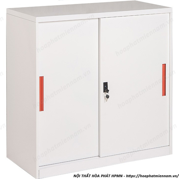 Tủ Sắt Mini Cánh Lùa Hòa Phát TU88SD