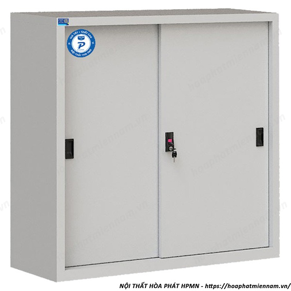 Tủ Sắt Thấp Cánh Trượt TU118SP