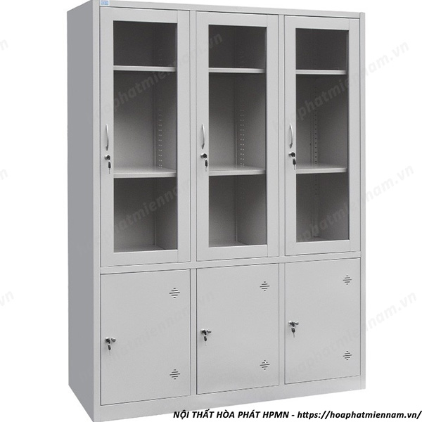 Tủ sắt 3 buồng 6 cánh mở TU09K7CK