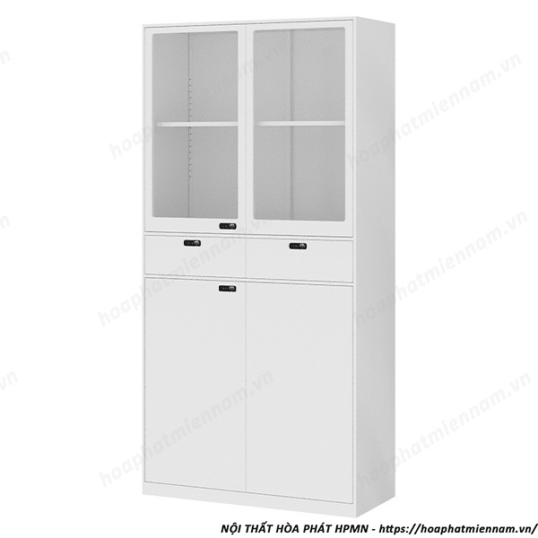 Tủ Hồ Sơ Hai Buồng Cánh Mở Và Ngăn Kéo TU09K3LS