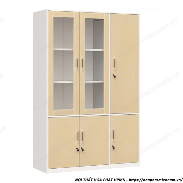Tủ Hồ Sơ Sắt Cánh Gỗ TU09K5GM