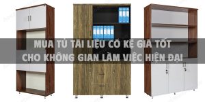 Mua tủ tài liệu có kệ giá tốt cho không gian làm việc hiện đại