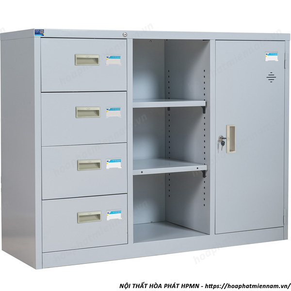 Tủ Hồ Sơ Sắt Đựng File Tài Liệu TU118-4D
