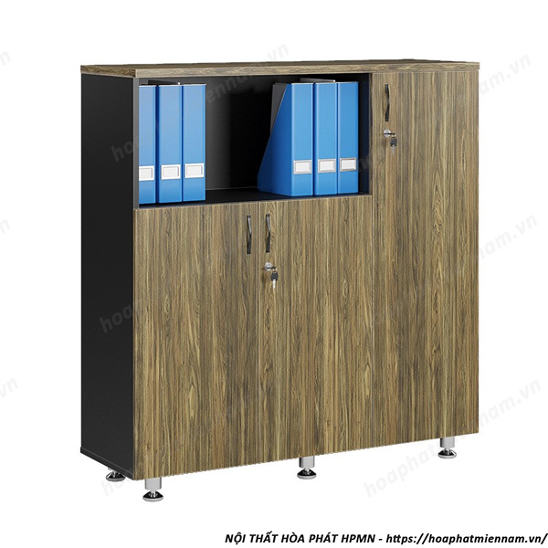 Tủ Thấp Gỗ Công Nghiệp Hòa Phát BRI1260-3B