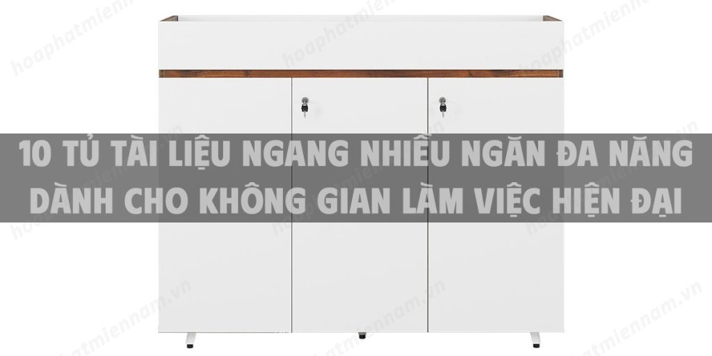 10 Tủ tài liệu ngang nhiều ngăn đa năng dành cho không gian làm việc hiện đại
