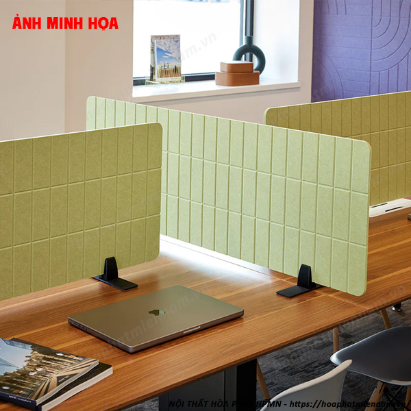 Các Loại Vách Ngăn Bàn Làm Việc Cố Định Phổ Biến