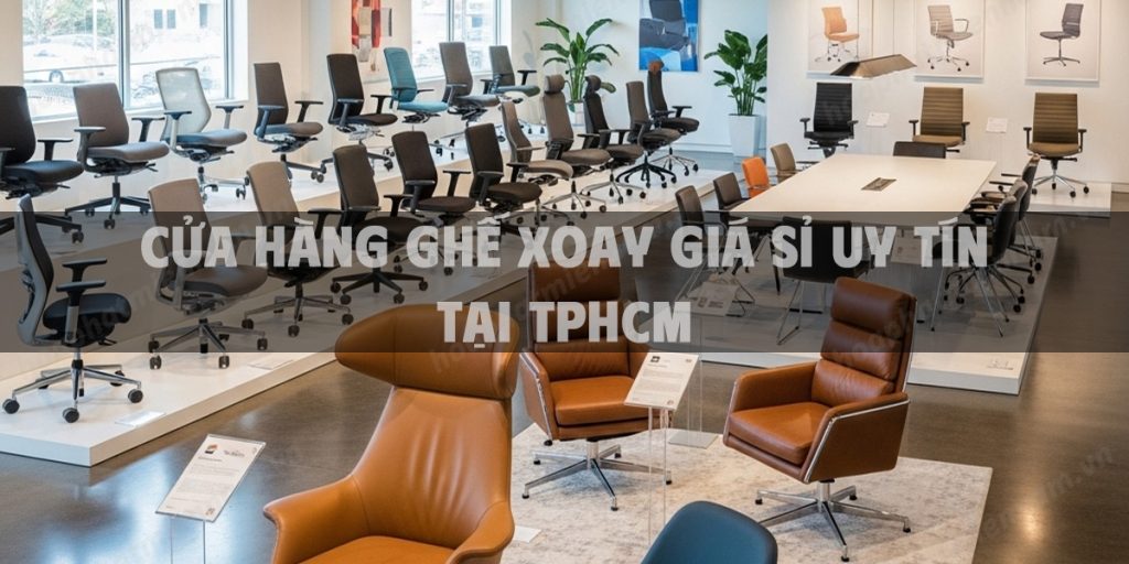 Cửa hàng ghế xoay giá sỉ Uy tín tại TpHCM