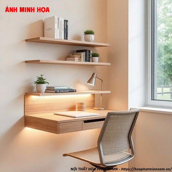 Các loại bàn đọc sách có kệ phổ biến trên thị trường