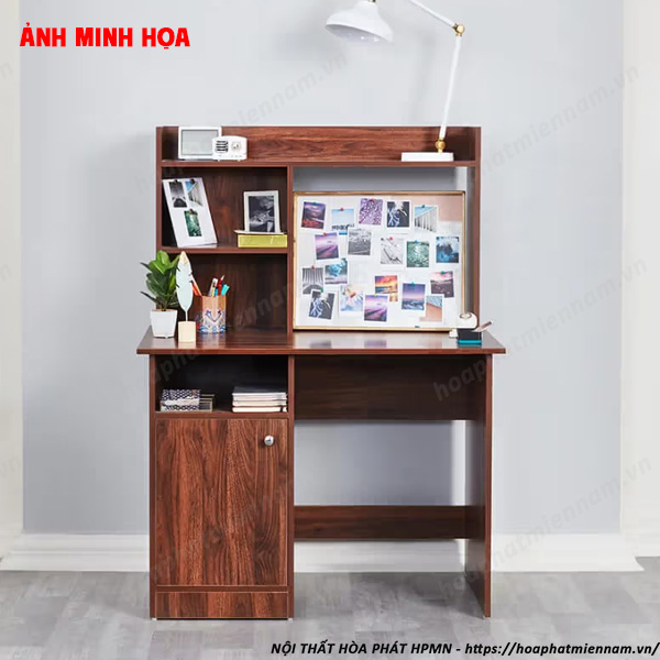 Bàn Đọc Sách Thư Giãn Kết Hợp Kệ Sách Tích Hợp