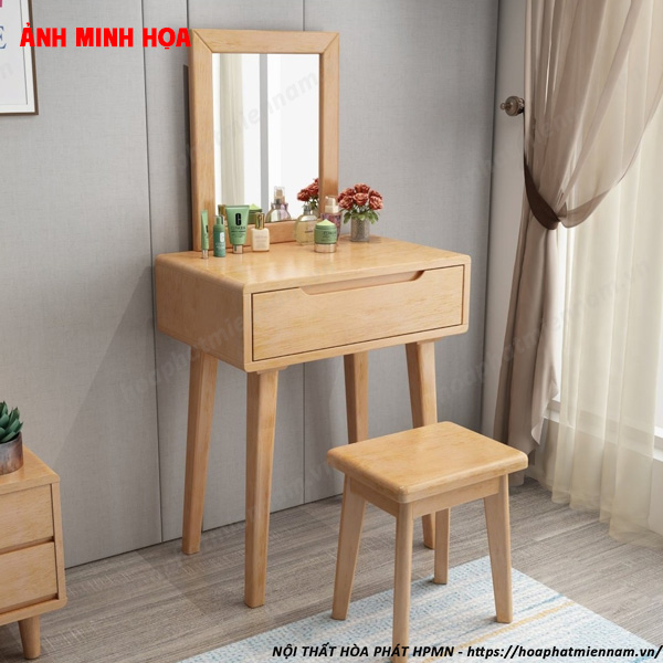 Lợi ích của bàn làm việc tích hợp gương trong phòng ngủ