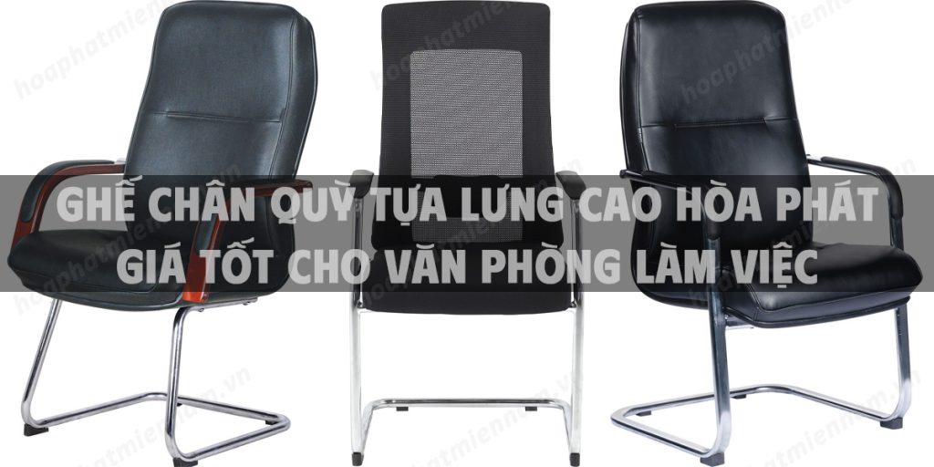 Ghế chân quỳ tựa lưng cao Hòa Phát giá tốt cho văn phòng làm việc