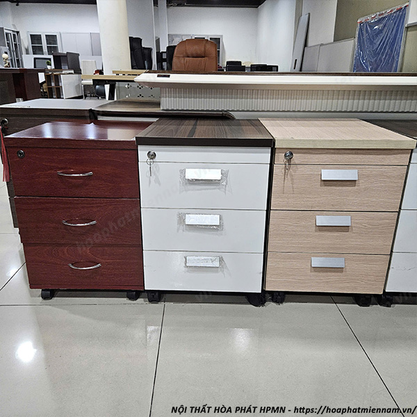 Các Loại Hộc Tủ Tài Liệu Để Gầm Bàn Phổ Biến