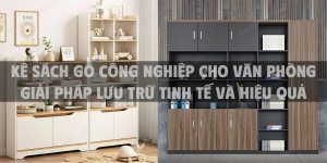 Kệ Sách Gỗ Công Nghiệp Cho Văn Phòng: Giải Pháp Lưu Trữ Tinh Tế Và Hiệu Quả
