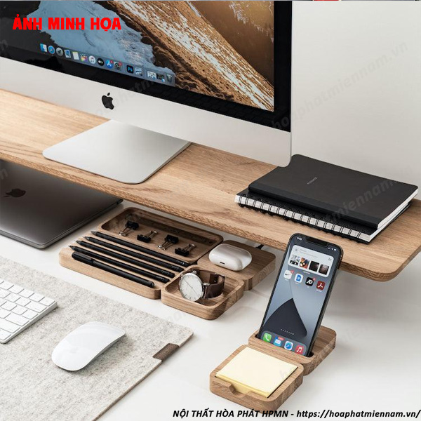 Lựa chọn nội thất phù hợp để tổ chức không gian bàn làm việc