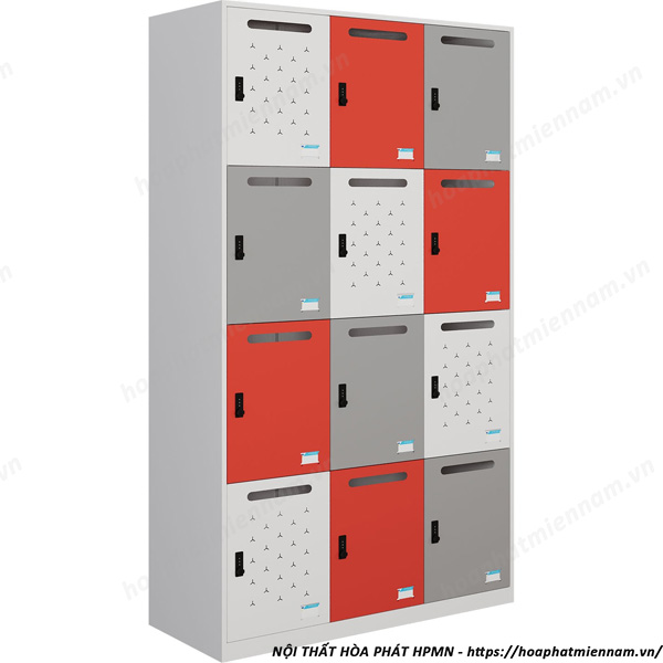 Tủ Locker Khóa Số Có Lỗ Thông Hơi TU984-3KS