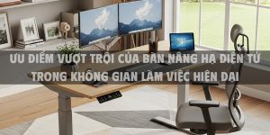 Ưu Điểm Vượt Trội Của Bàn Nâng Hạ Điện Tử Trong Không Gian Làm Việc Hiện Đại