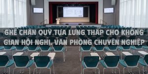 Ghế chân quỳ tựa lưng thấp cho không gian hội nghị, văn phòng chuyên nghiệp