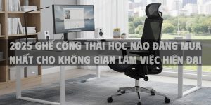 2025 Ghế công thái học nào đáng mua nhất cho không gian làm việc hiện đại