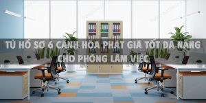 Tủ hồ sơ 6 cánh Hòa Phát giá tốt đa năng cho phòng làm việc