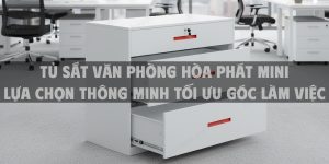 Tủ sắt văn phòng Hòa Phát mini - lựa chọn thông minh tối ưu góc làm việc