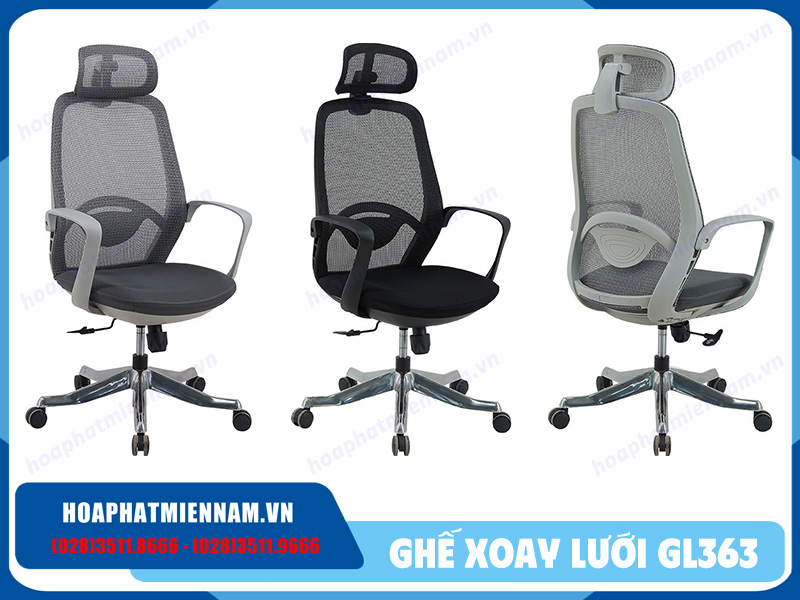 Ghế lưới văn phòng Hòa Phát GL363