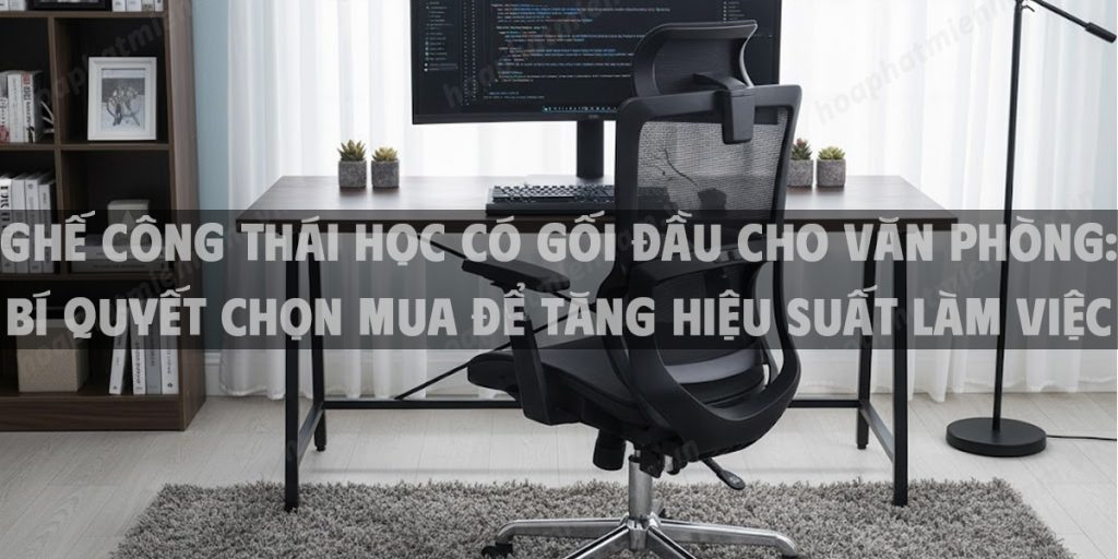 Ghế Công Thái Học Có Gối Đầu Cho Văn Phòng 2025: Bí Quyết Chọn Mua Để Tăng Hiệu Suất Làm Việc