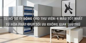 Tủ Hồ Sơ Di Động Cho Thư Viện: 4 Mẫu Tốt Nhất Từ Hòa Phát Giúp Tối Ưu Không Gian Lưu Trữ Năm 2025