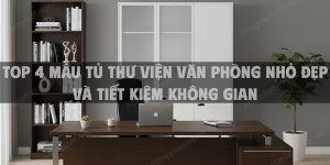 Top 4 Mẫu Tủ Thư Viện Văn Phòng Nhỏ Đẹp Và Tiết Kiệm Không Gian Năm 2025