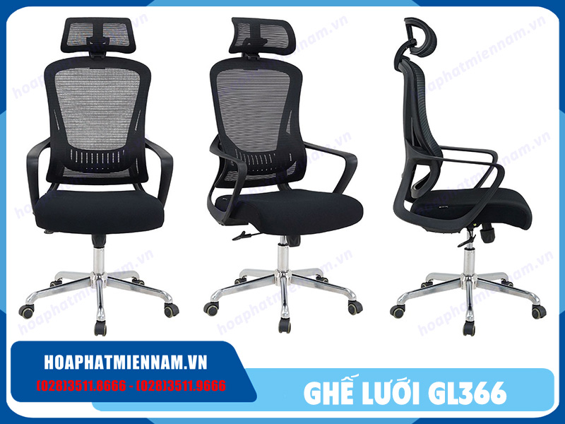 Ghế xoay lưới lưng cao GL366