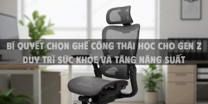 Bí Quyết Chọn Ghế Công Thái Học Cho Gen Z Duy Trì Sức Khỏe Và Tăng Năng Suất