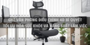 Ghế Văn Phòng Điều Chỉnh 4D Bí Quyết Tối Ưu Hóa Sức Khỏe Và Năng Suất Làm Việc