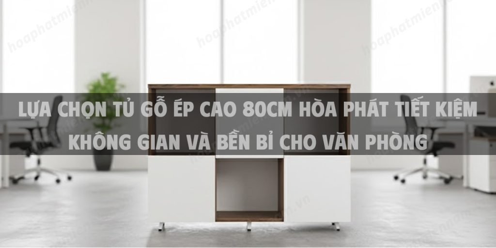 Lựa Chọn Tủ Gỗ Ép Cao 80cm Hòa Phát Tiết Kiệm Không Gian Và Bền Bỉ Cho Văn Phòng
